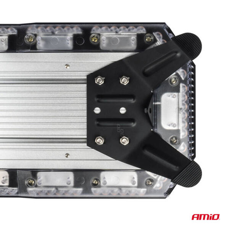Beam LED-varningsljus 51 funktioner 137cm godkännande R65 R10 12-24V