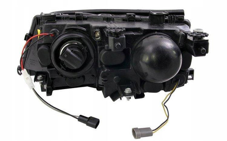 Strålkastare BMW E46 RINGI BLACK Sedan/Touring