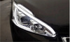 Peugeot 208 12-15 krom led drl strålkastare