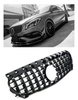 GRILL MERCEDES C117 CLA 13-19 SVART PANAMERICANA