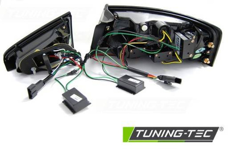 Nya AUDI A5 07-11 COUPE RED SMOKE LED-lampor