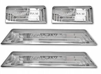 Invändiga stegkåpor och trösklar VW T5 03-15 MULTIVAN