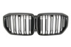 GRILL BMW X5 G05 LCI 2023- DUBBELGLANS SVART