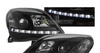 Opel Astra H BLACK DAYLIGHT strålkastare