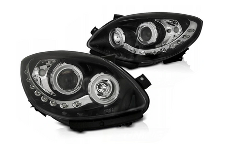Daylight Black strålkastare för Renault Twingo 07-11