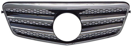 GRILL PRZEDNIE MERCEDES W212 09-13 BLACK/CHROM