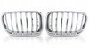 Krom njurgrill fram till BMW x3 f25 10-14