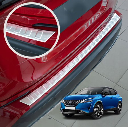 Bakre stötfångarskyddslist för NISSAN QASHQAI J12 2021-
