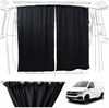 Mörkläggningsgardiner fram för VW TRANSPORTER VI T6.1 2019-2023
