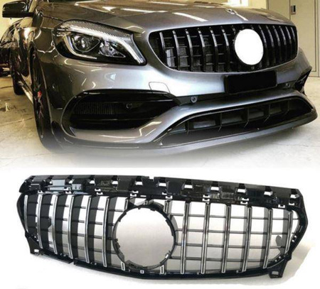 GRILL MERCEDES C117 CLA 13-19 AMG LOOK B/C