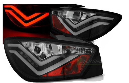 Seat Ibiza 6j 3d LED lampor 08-12 svart led bar