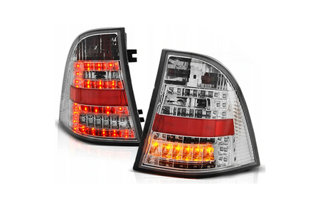 LED-lampor Mercedes W163 Ml 98-05 Krom Led
