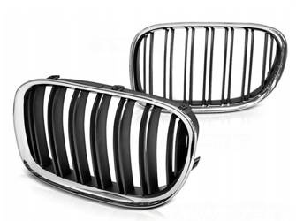 Frontgaller BMW F01 09-15 CHROME BLACK