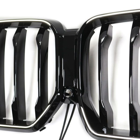 GRILL BMW X6 G06 19-2023 UPPLYST UTSEENDE M5 G90