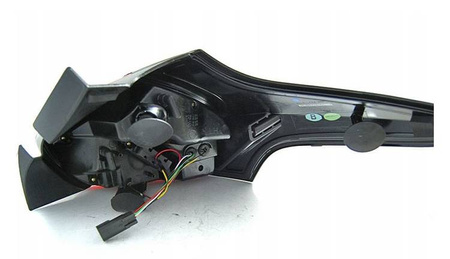 Nya FORD FOCUS 3 15-18 HB SVART LED DTS LED-lampor