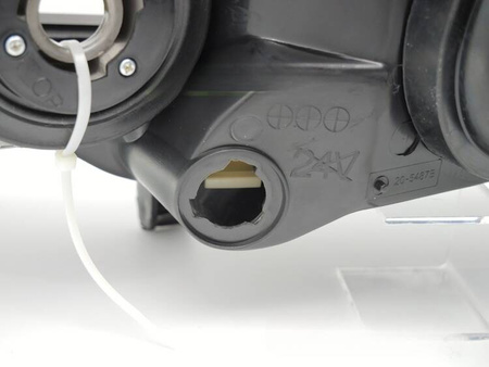 Strålkastare höger svart för Opel Astra G 97-04