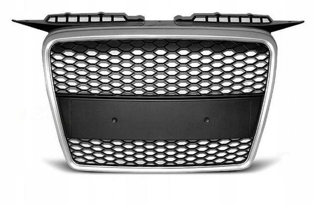 Frontgrill silver för Audi A3 2005-2008
