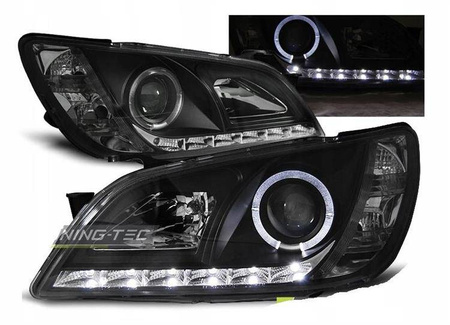 Lexus IS lampor 98-05 h7 svarta led-linser