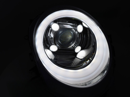 TUBE LIGHT Chrome LED DRL-strålkastare för MINI Cooper F55 / F56 / F57 2014-2017