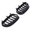 GRILL (NJURAR) BMW E60 E61 03-10 LOOK M5 SVART MATT