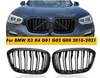 Grill BMW X3 X4 G01 G02 GLANS SVART 17 - 21