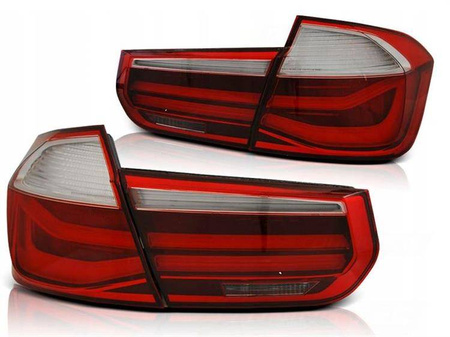 Bmw F30 11-15 röd rök led bar ljus