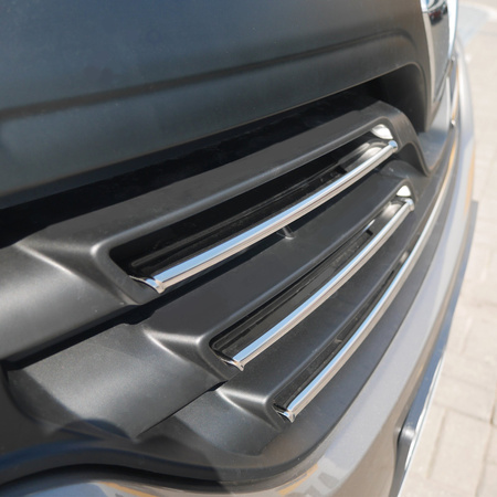 Främre gallerlister Grill Renault Trafic 2014+