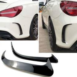 AERO FLAPS MERCEDES C117 CLA LOOK AMG BLACK