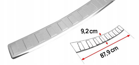 Stötfångarlist för Opel Mokka X 2016+