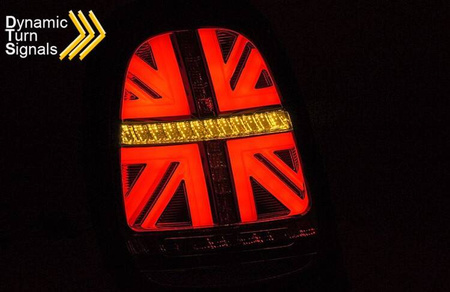 LED-bakljus Red Smoke Seq Passar för Mini Cooper F55 F56 F57 14-17 6-stift