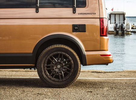 Hjulhusförlängningar dörrbeklädnad VW T6.1 2019+ KORT