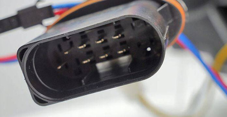 Svarta LED strålkastare till Mercedes w205 14-18