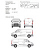Takplattform för Ford Transit Custom L2H1