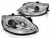 Strålkastare Seat Ibiza 6J 08-12 krom riktning led