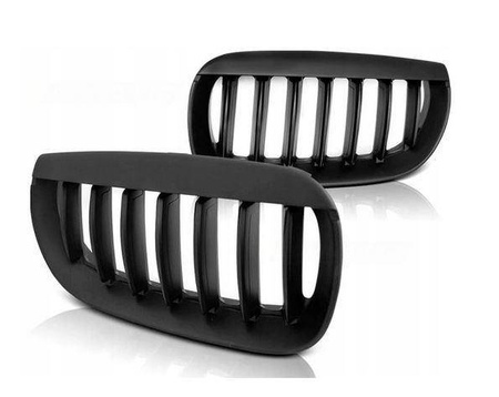 Grill, njurar BMW X3 E83 04-06 grill SVART