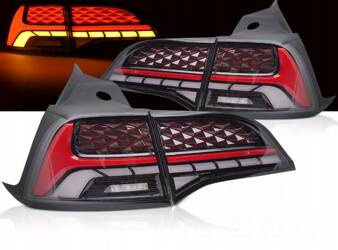 OLED r-svarta LED-lampor för Tesla modell 3 Y