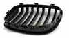 Front njurgrill matt svart för Bmw F20 F21 11-14