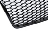 GRILL SPORT BLANK SVART PDC AUDI A6 C6 09-11