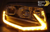 Lampor Krom Led Drl Dts För Vw T6 15-19