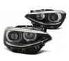 Strålkastare Bmw F20 F21 11-14 led ringlights svart
