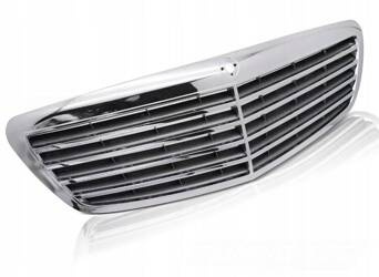 Grill, frontgrill Kolfiber för Mercedes-Benz W221