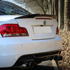SPOILER BMW F82 COUPÉ 07-13 BLANK SVART