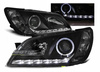 Lexus IS lampor 98-05 h7 svarta led-linser