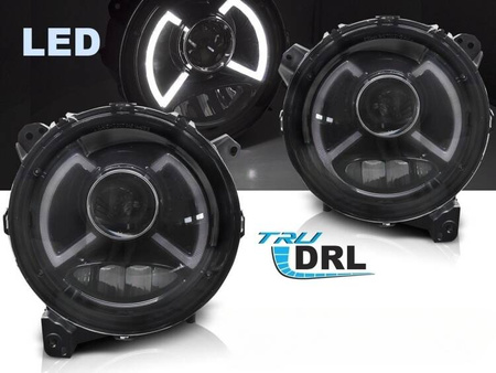Strålkastare för Jeep Wrangler JL 18-23 DRLs