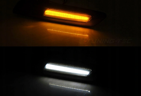 Bmw E60 E90 E92 E87 E93 Rök Kolfiber Led-blinkers