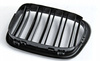 Njurgrill, blank svart, BMW E39 95-03
