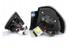 Bmw E90 05-08 rök svart led bar lampor
