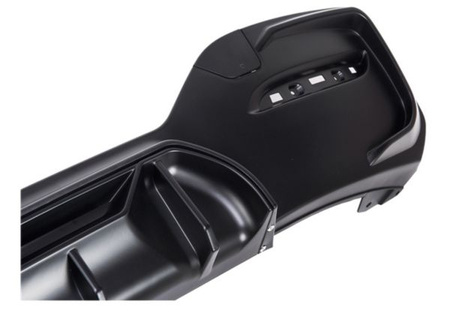 DIFFUSOR BMW F20 F21 LCI 15-19 MATT SVART