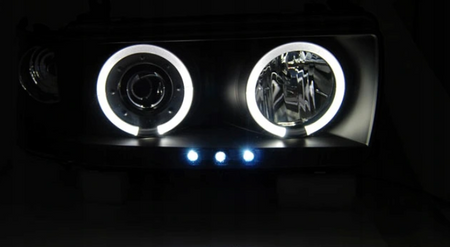 Lampor Toyota Land Cruiser Fj 80 90-97 Ringi Svart