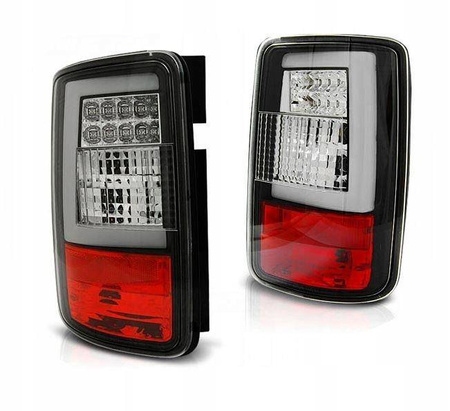 LED-lampor Vw Caddy 03-14 svart led bar